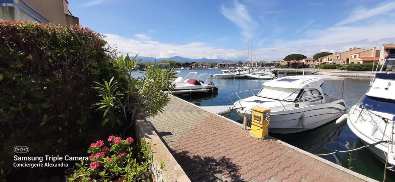 Villa Aux Capellans Sur La Marina Pour 4 Personnes - Vue Marina - Parking - Plage A 5 Min A Pied Saint-Cyprien  Zewnętrze zdjęcie