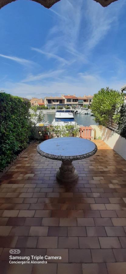 Villa Aux Capellans Sur La Marina Pour 4 Personnes - Vue Marina - Parking - Plage A 5 Min A Pied Saint-Cyprien  Zewnętrze zdjęcie